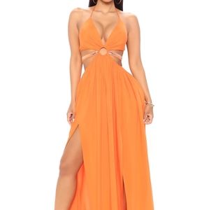 Always vibrant - orange with gold detail